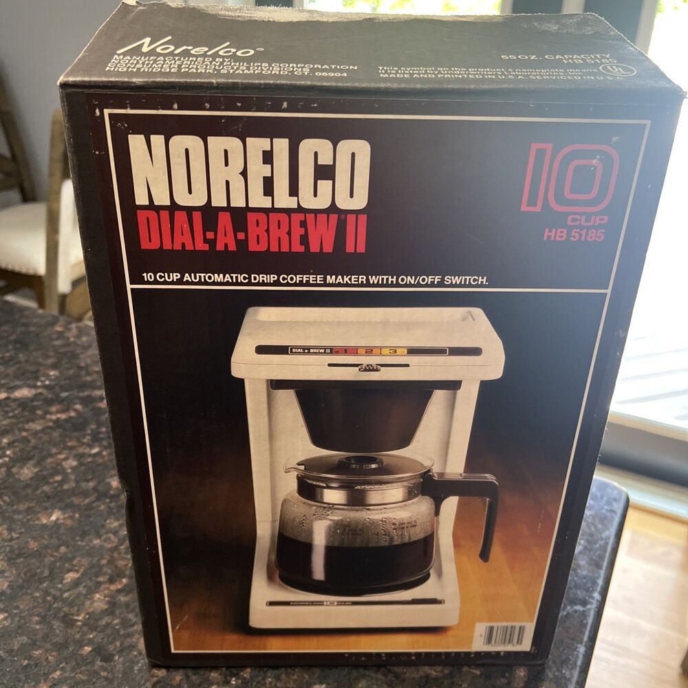 Norelco Dial-A-Brew II Coffee Maker HB5185